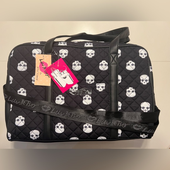 Betsey Johnson Skull Weekender - Picture 6 of 7